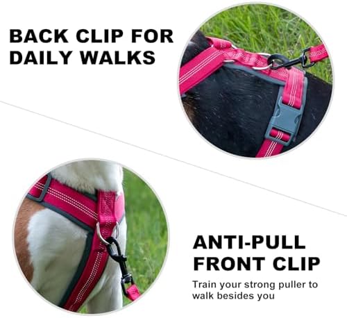 Plutus Pet No Pull Dog Harness, Adjustable Nylon Harness