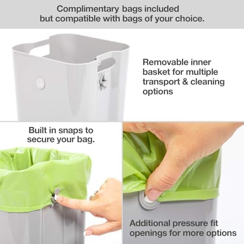 PetFusion Replacement Waste Bags, Litter and Outdoor Disposal