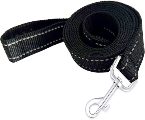 Reflective Dog Leash 7Ft /8 Feet Long, 1 Inch Wide,