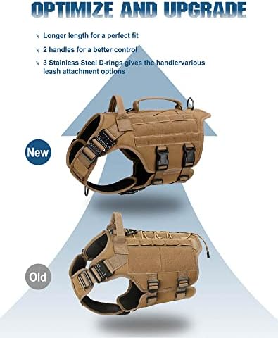 Petnanny Tactical Dog Harness Service Vest