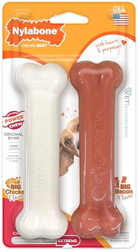 Nylabone Power Chew Original Bone Dog Chew Toys