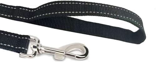 Reflective Dog Leash 7Ft /8 Feet Long, 1 Inch Wide,