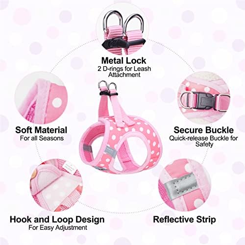 BEAUTYZOO Large Dog Harness and Leash Set, No Pull Puppy Pet Vest