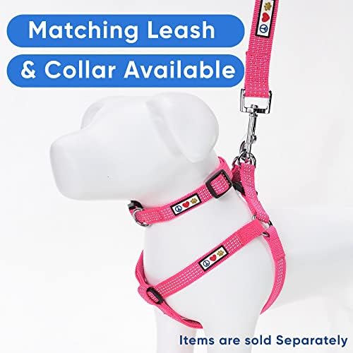 Pawtitas Reflective Step-in Dog Harness – Adjustable No-Pull Vest