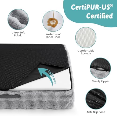 COZY KISS Soft Orthopedic Dog Bed