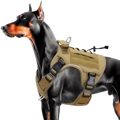 Heavy-Duty Tactical Dog Harness