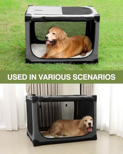 42 x 31 x 31 Inch Collapsible Soft Dog Crate