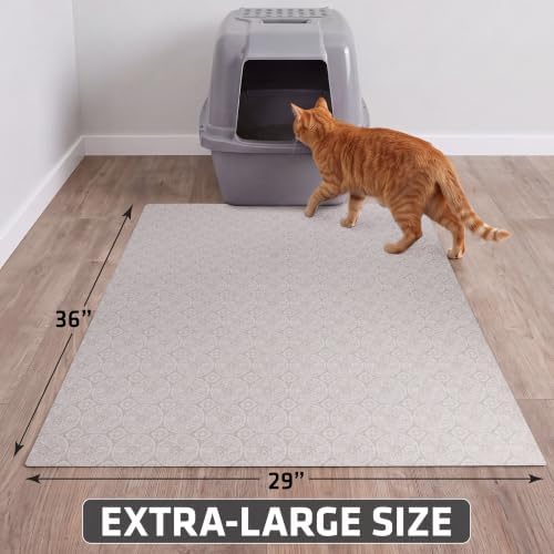 Drymate Cat Litter Box Mat, Litter Trapping Mat, 29x36 XL