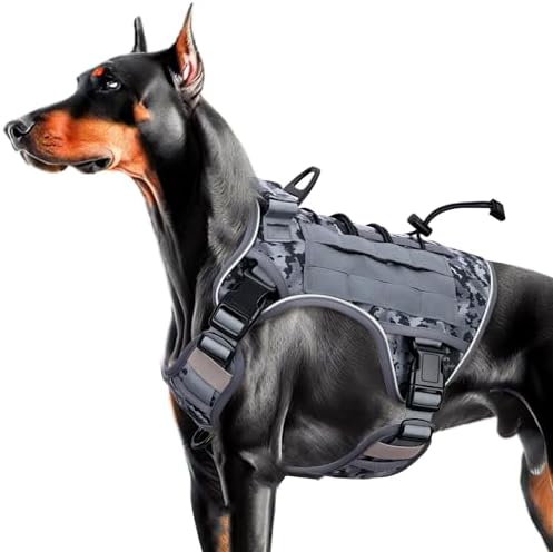 Heavy-Duty Tactical Dog Harness