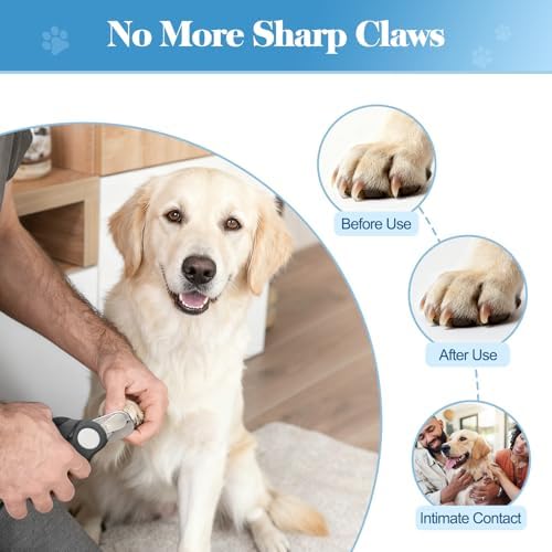 Swihauk Heavy Duty Dog Nail Clippers and Trimmers, Professional Pet Nail