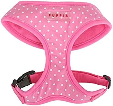 Puppia Dotty Dog Harness Over-The-Head No Pull No Choke Walking Training