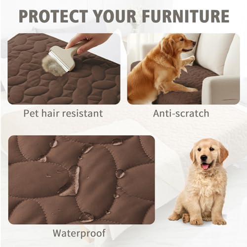 Ameritex Waterproof Pet Bed Cover Anti-Slip Dog Bed Blanket