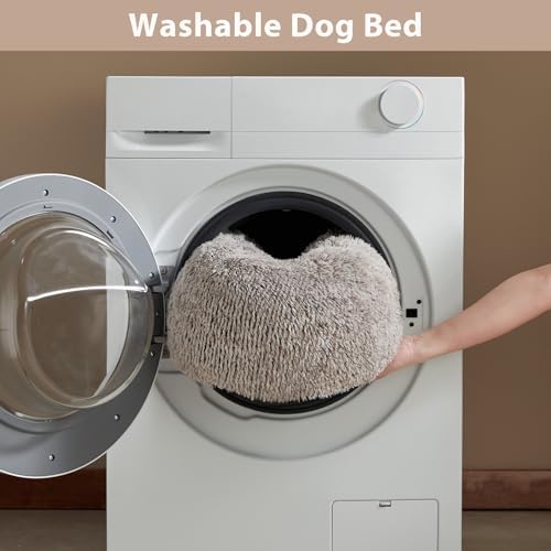 WNPETHOME Medium Round Calming Dog Bed Cat Bed