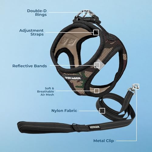 Best Pet Supplies Voyager Step-in Air All Weather Mesh Harness and Reflective
