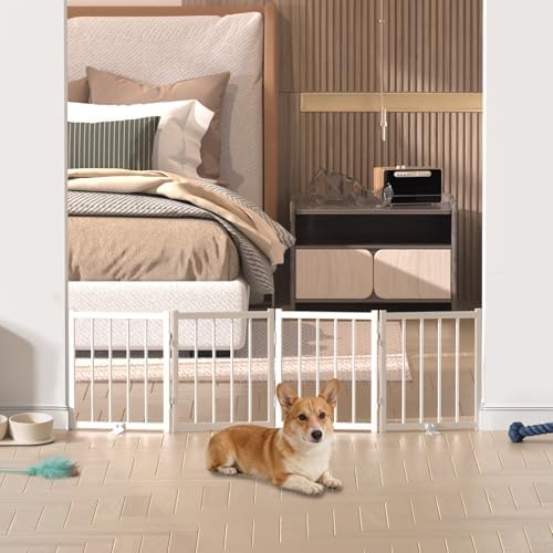 Snuowu 16" Freestanding Short Dog Gate