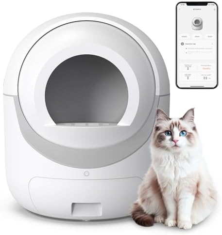 Self Cleaning Cat Litter Box, Automatic Cat Litter Box