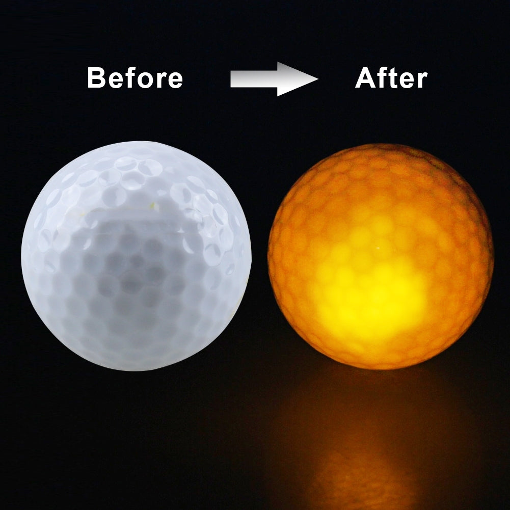 Waterproof LED  Balls For Night Training High Hardness Material For  Practice Balls