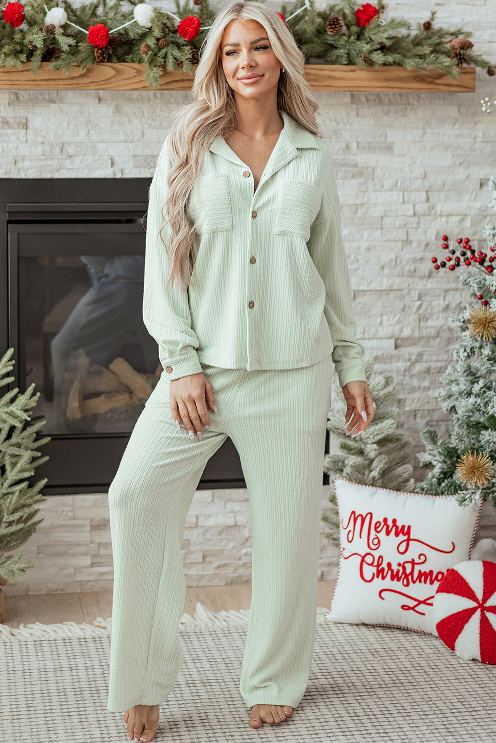 Aspen Textured Patched Set