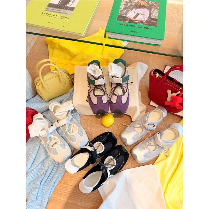 Fashionable Quirky Cute Sporty Functional Mary Jane Sandalsversatile Ballet Flats