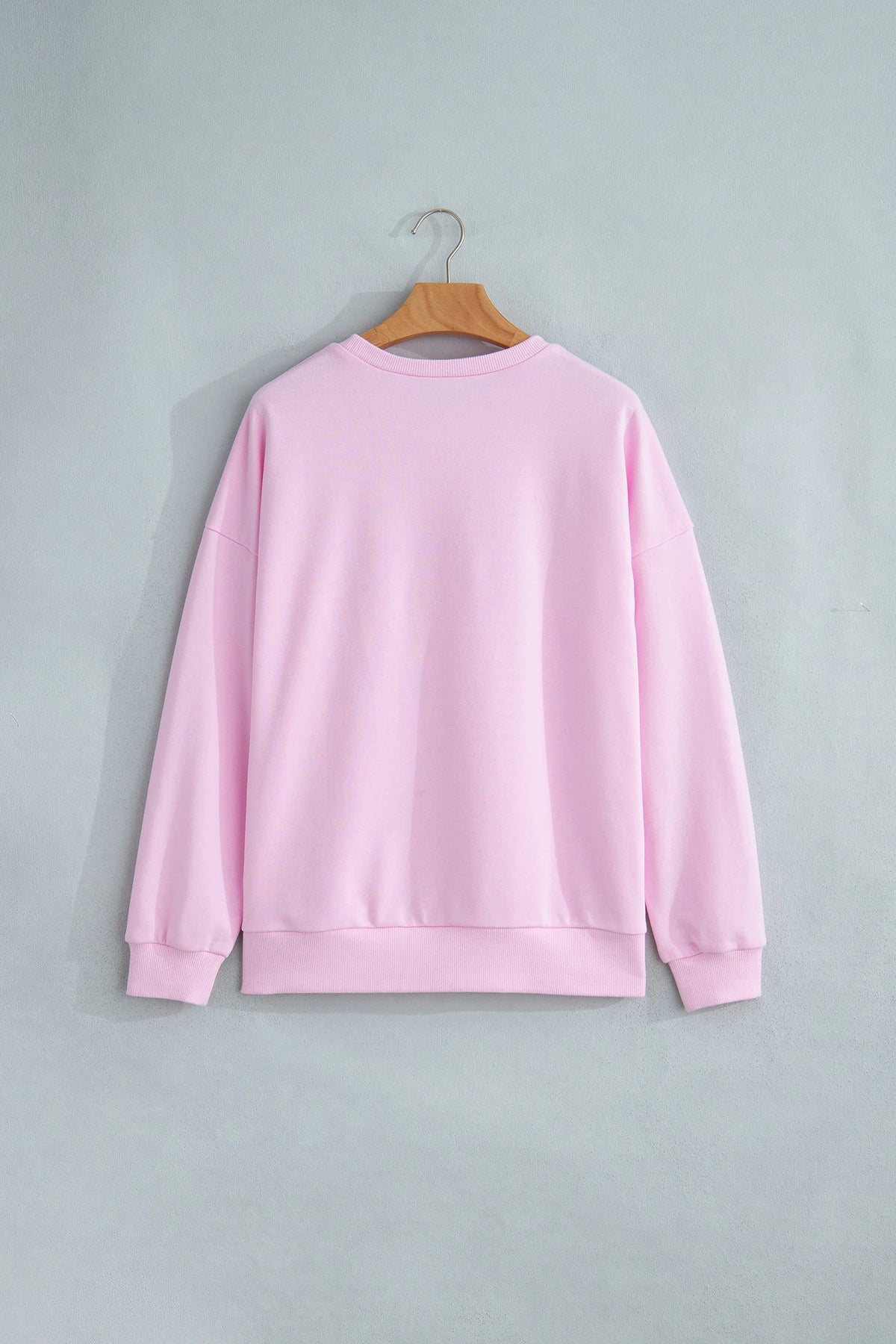JESUS SAVES Floral Gingham Star Patchwork Sweatshirt