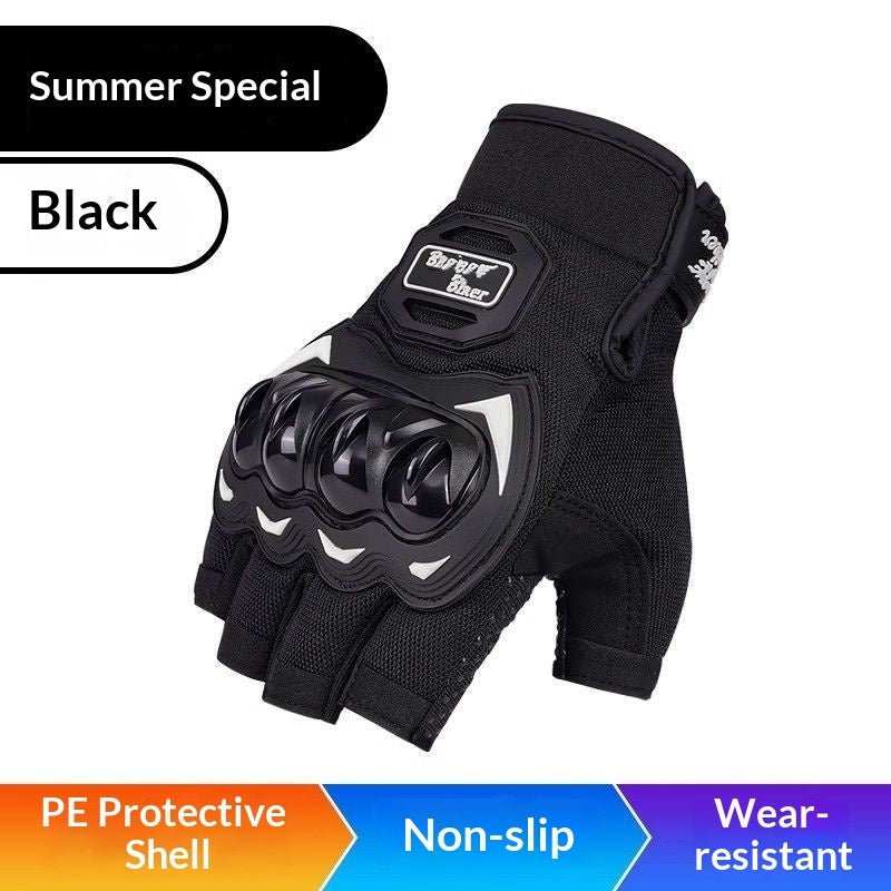 Mens Summer Motorcycle Riding Gloves