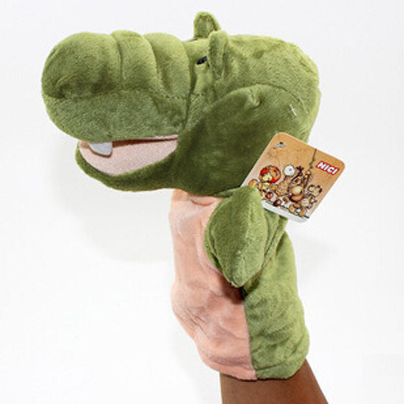 Hand puppet animal plush cartoon early childhood dolls, toys, children's kindergarten story telling, hand puppet creative wholesale