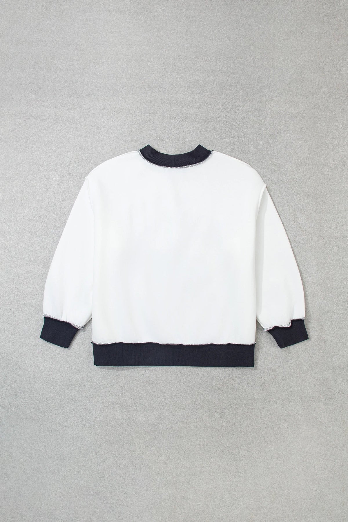 Plus Size Saved By Grace Mock Neck Sweatshirt