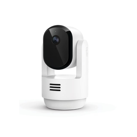 Arlo (VMC2073-1WMNAS) Essential Indoor Pan Tilt Security Camera (2025) White (NEW)