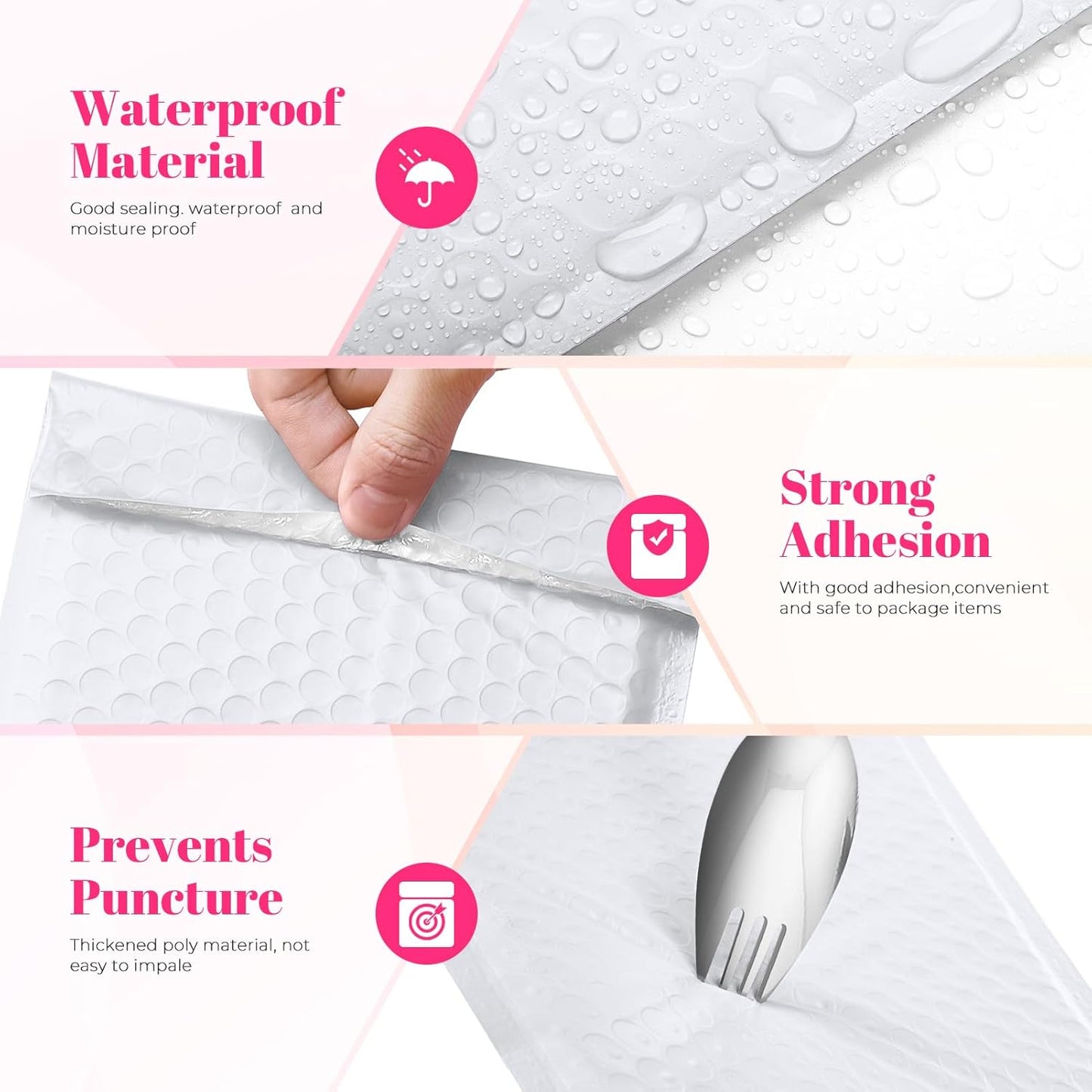 10x14 Bubble Mailer Padded Envelope| Usable Size 10x13"