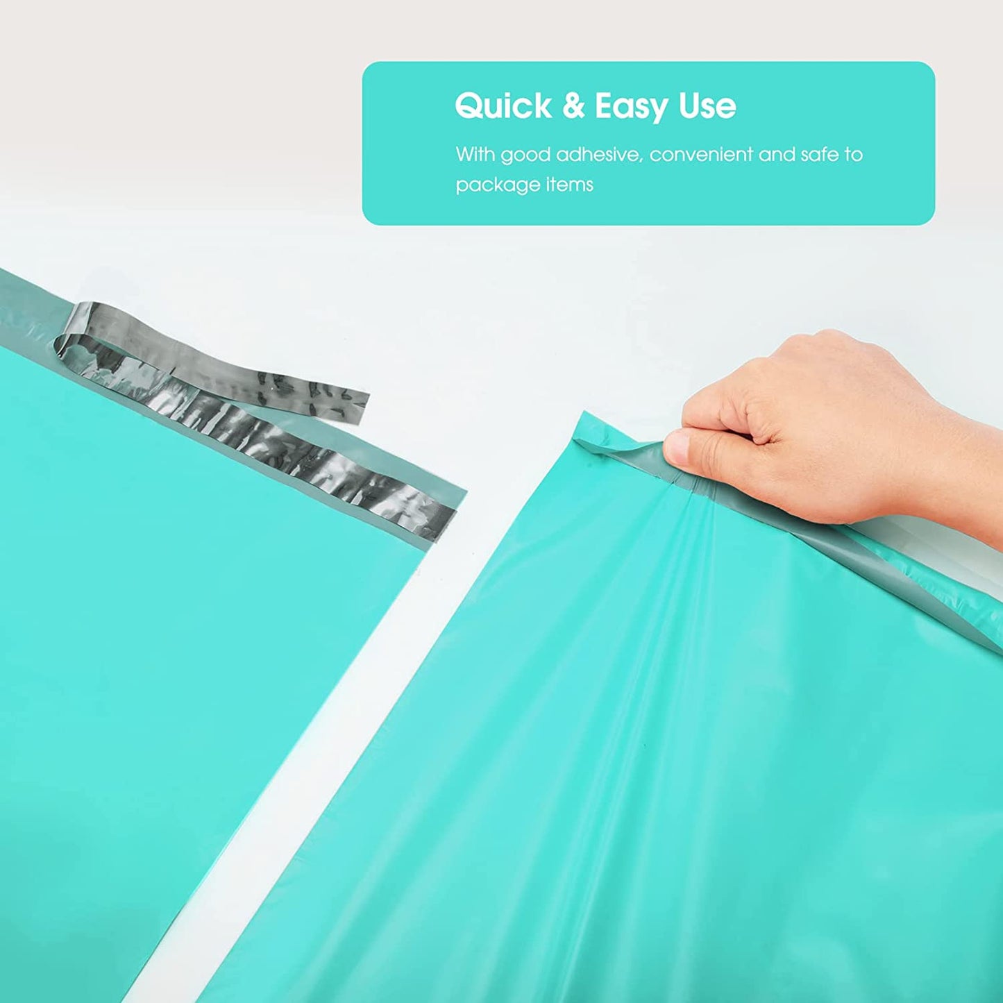 24x24 Poly Mailer Envelope Shipping Bags | Teal