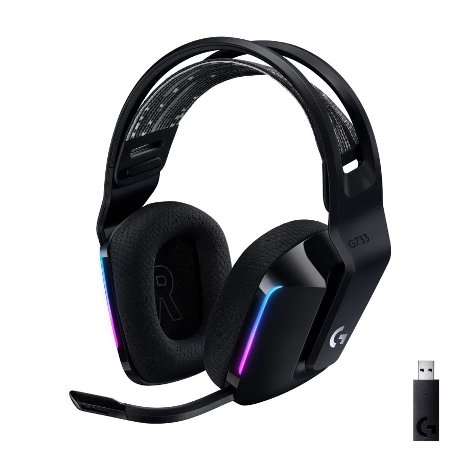Logitech G733 Lightspeed Wireless PC Gaming Headset (NEW)