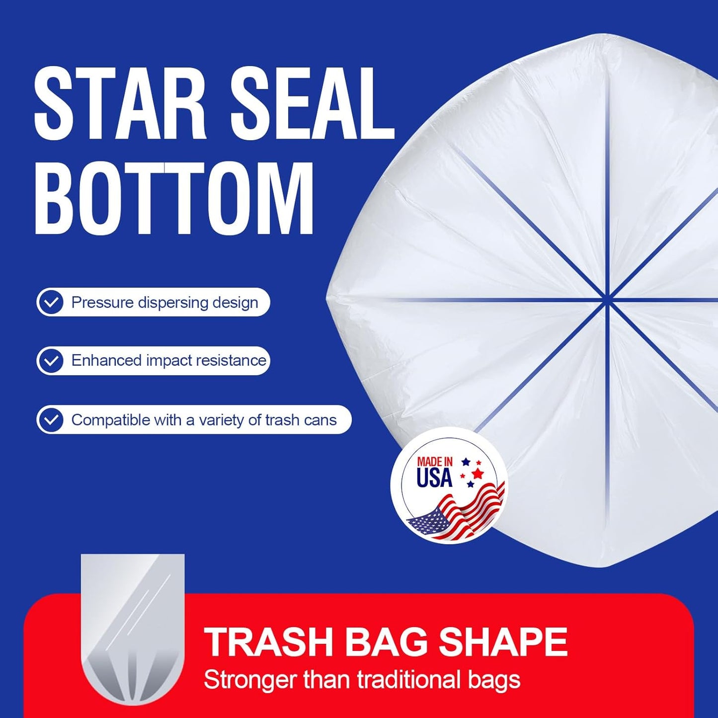 40-45 Gallon Trash Bags | 250 Count Wholesale