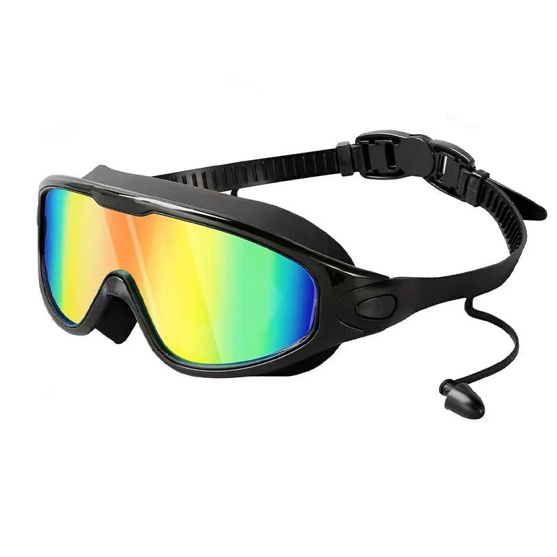 Anti-fog Waterproof Glasses Electroplating Swimming Goggles
