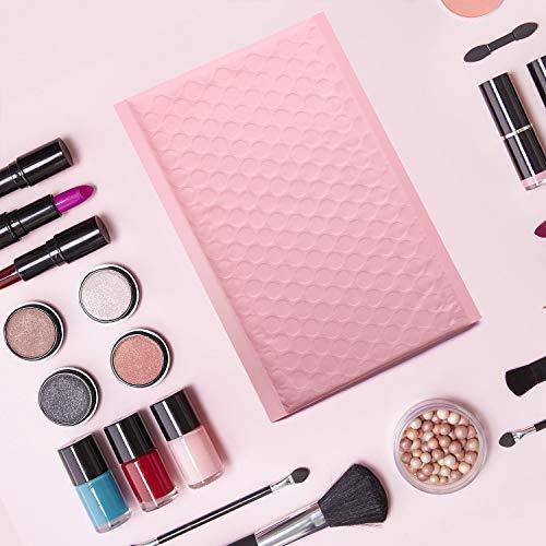 4x8 Bubble Mailer Padded Envelope  #000 | Usable Size 4x7"| Sakura pink