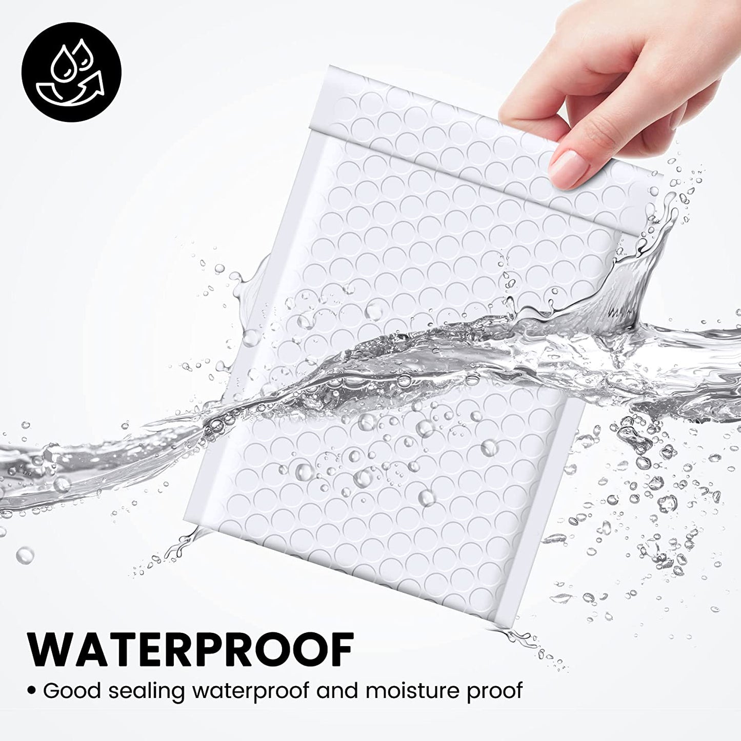 4x8 Inch Bubble Mailers  #000 | Usable Size 4x7"