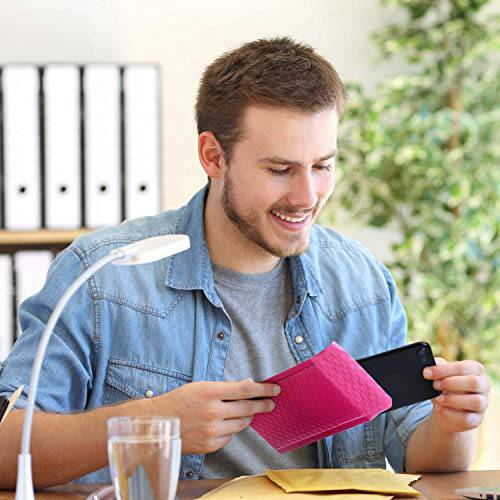4x8 Bubble Mailer Padded Envelope  #000 | Usable Size 4x7"| Hot Pink