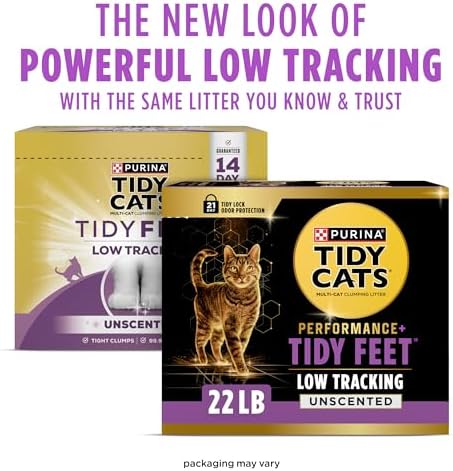 Purina Tidy Cats Performance Plus Tidy Feet Cat Litter, 22 lb. Box