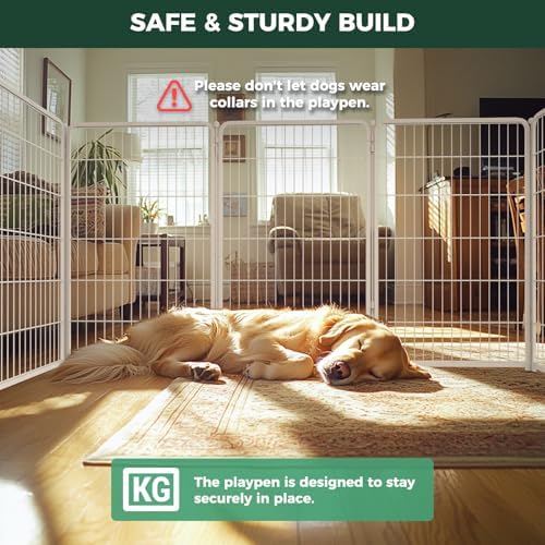 FXW Homeplus Indoor Dog Playpen, 8 Panels,