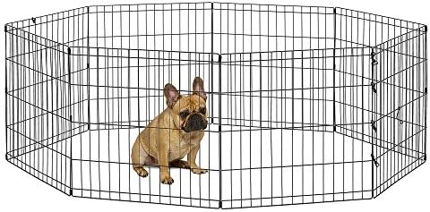 New World by MidWest 24-Inch Exercise Pen, No Door, 16 Sq Ft Play Area