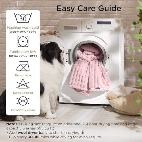 Bedsure ComfyFleece® Waterproof Blanket