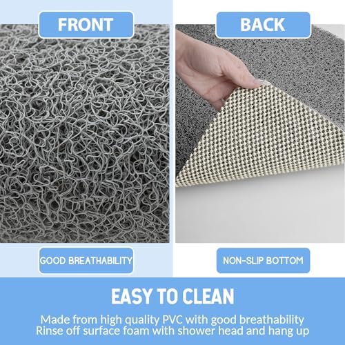 Hargiis Non-Slip Shower Mat Bathtub Mat