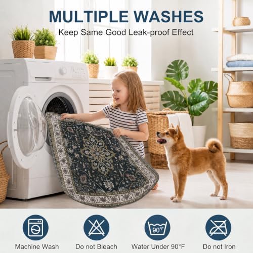 Washable Pee Pads for Dogs, Great Urine Absorbent Reusable Puppy Training Pads