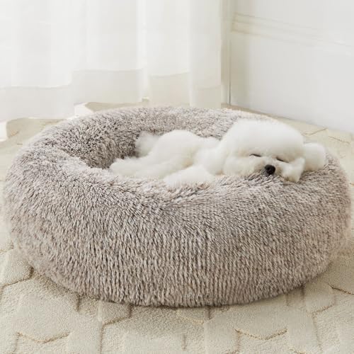 WNPETHOME Medium Round Calming Dog Bed Cat Bed