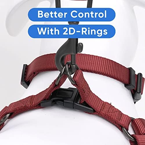 Pawtitas Solid Step-in Dog Harness – Adjustable No-Pull Vest