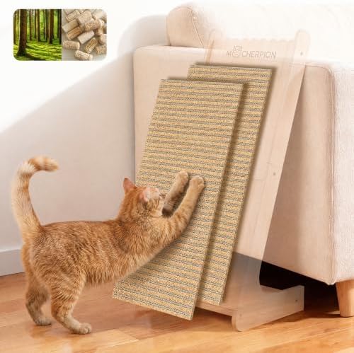 Cork Cat Scratch Pad-2Pcs Replaceable Scratching Mats