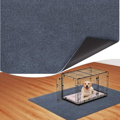 Dog Crate Mat, 46 in X 60 in Dog Playpen Mat Kennel Mat