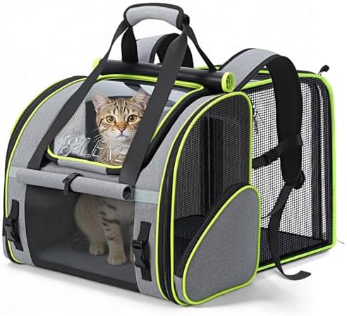 Lekereise Expandable Cat Backpack Carrier