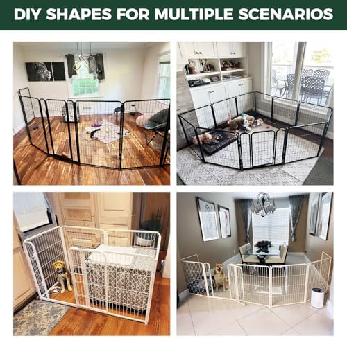 FXW Homeplus Indoor Dog Playpen, 8 Panels,