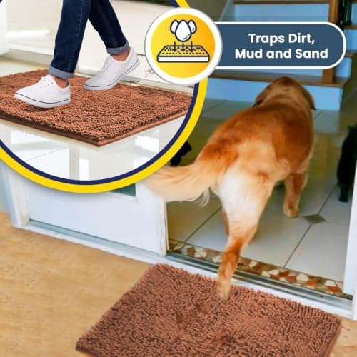 Muddy Mat® | Super Water Absorbent Door Mat Indoor, Microfiber Quick Dry