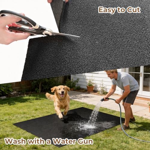 Dog Crate Mat, 32 in X 50 in Dog Playpen Mat Kennel Mat